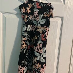 Floral Strapless Dress